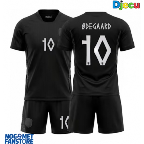 Norveška Martin Odegaard #10 Gostujuci Dres za djecu SP 2026 Kratak Rukav (+ Kratke hlače)